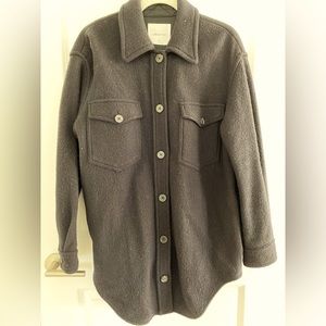 Wilfred wool shacket